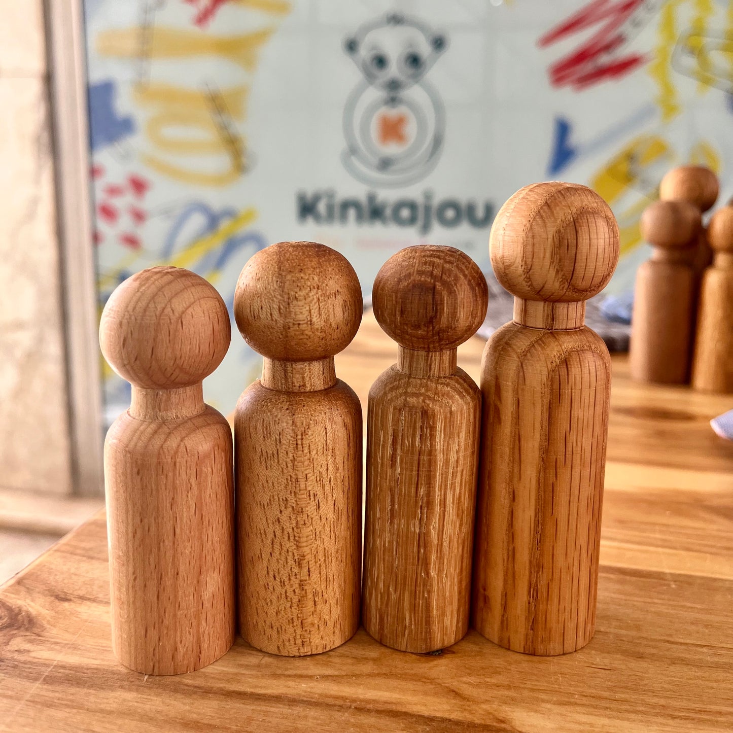 Wooden Peg Dolls