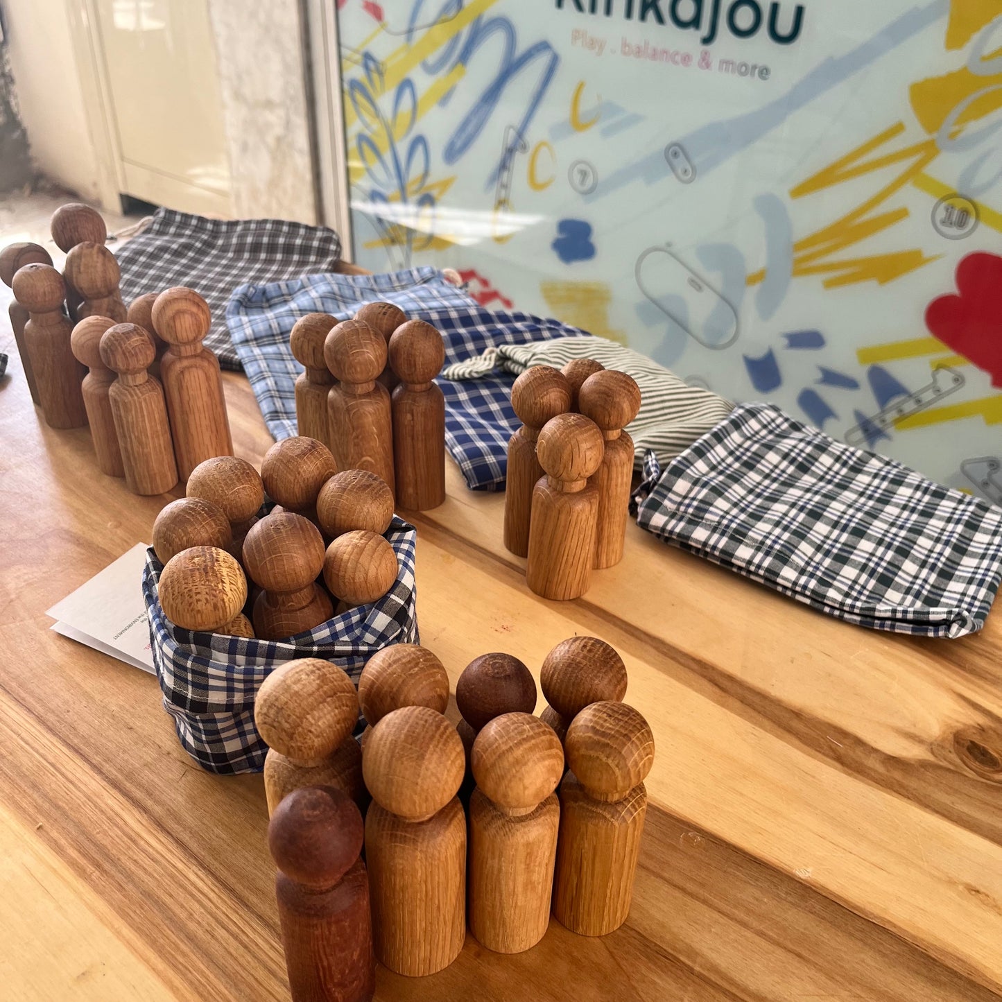 Wooden Peg Dolls