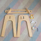 Safe Wooden Baby Gym - Made in Egypt