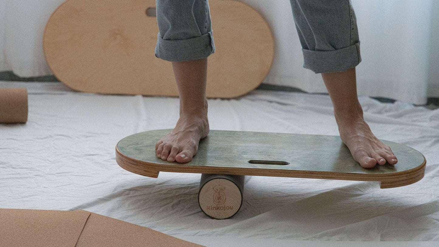 Improve your coordination with balance board