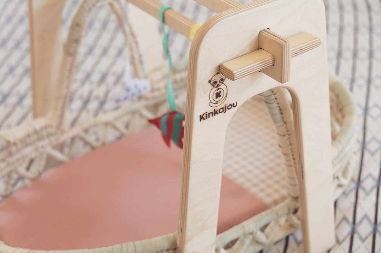 A high quality baby gym with cute toys on a moses basket - Egypt