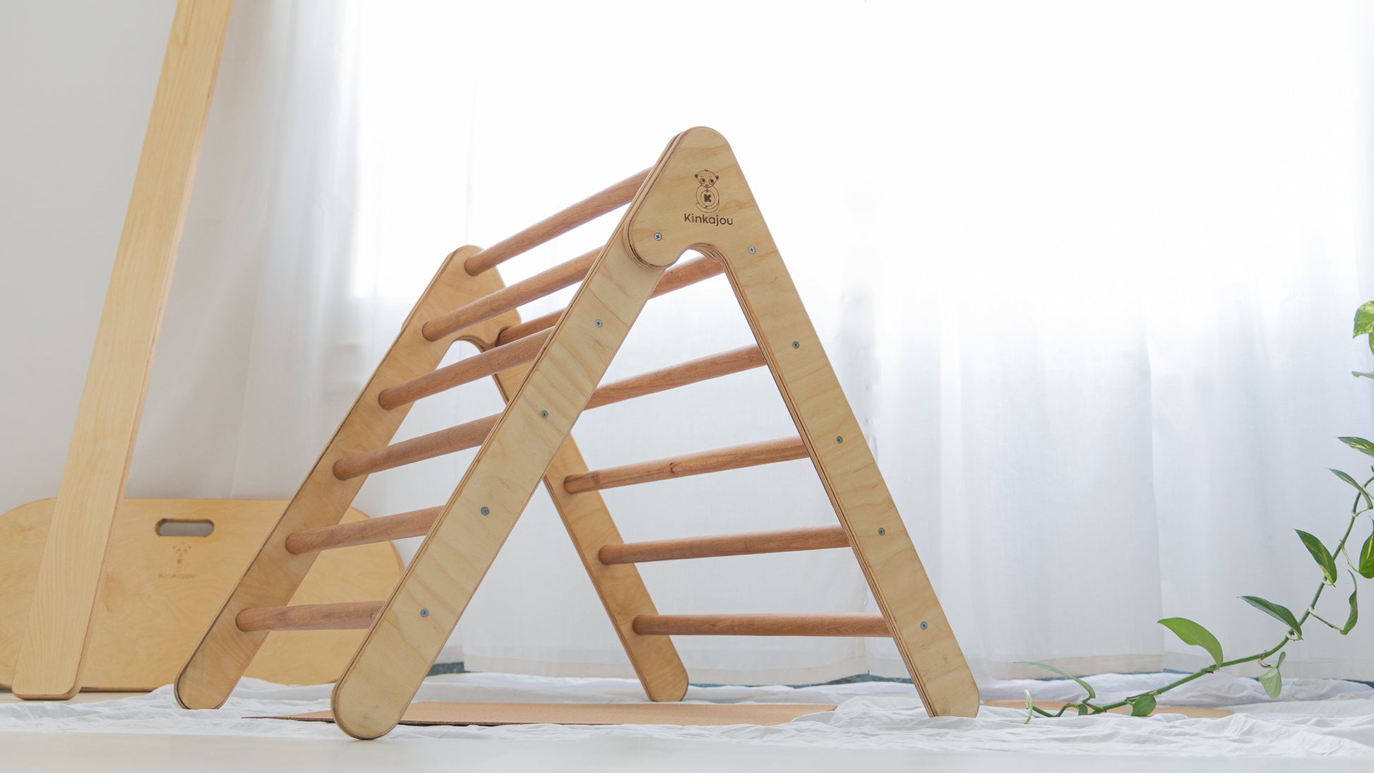 Best quality wooden pikler triangle - montessori Egypt